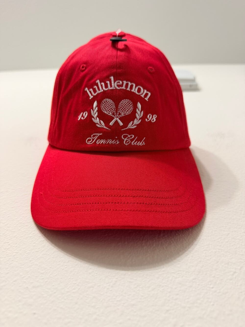 NWT Lululemon Classic Ball Cap Tennis Club Red Sz S/M $38 MSRP